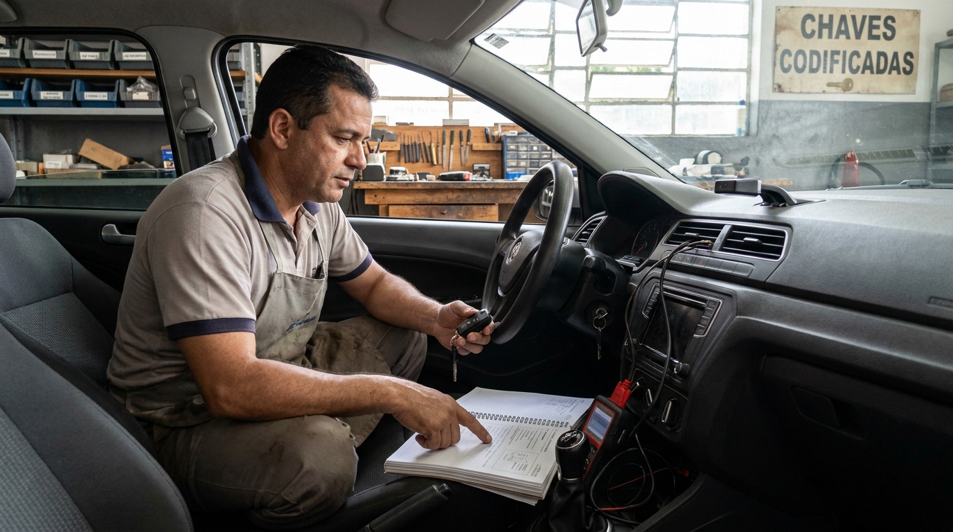 Chave Codificada profissional no Porto Dantas, Aracaju‑SE