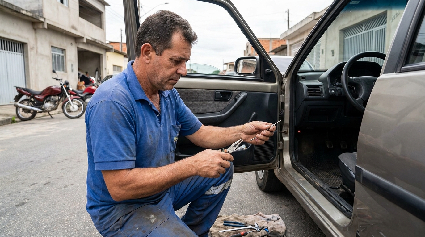 Serviço de Extração de Chave Quebrada no Bugio, Aracaju‑SE