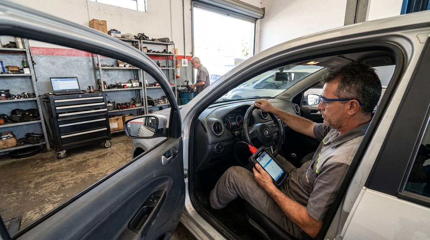 Reset de Airbag profissional no Capucho, Aracaju‑SE